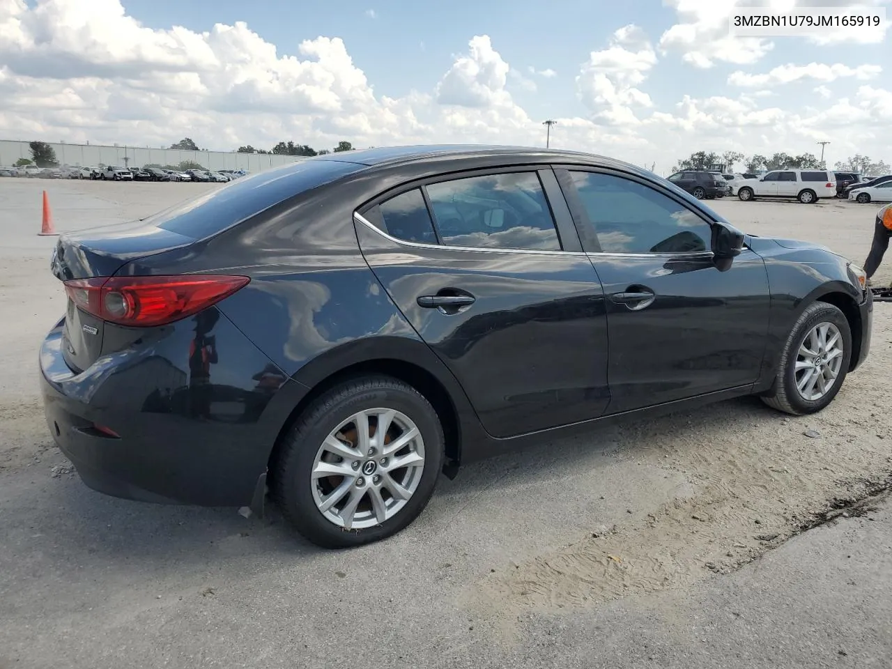 2018 Mazda 3 Sport VIN: 3MZBN1U79JM165919 Lot: 72051884