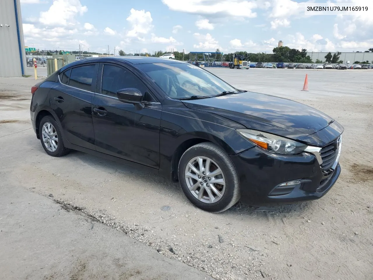 2018 Mazda 3 Sport VIN: 3MZBN1U79JM165919 Lot: 72051884