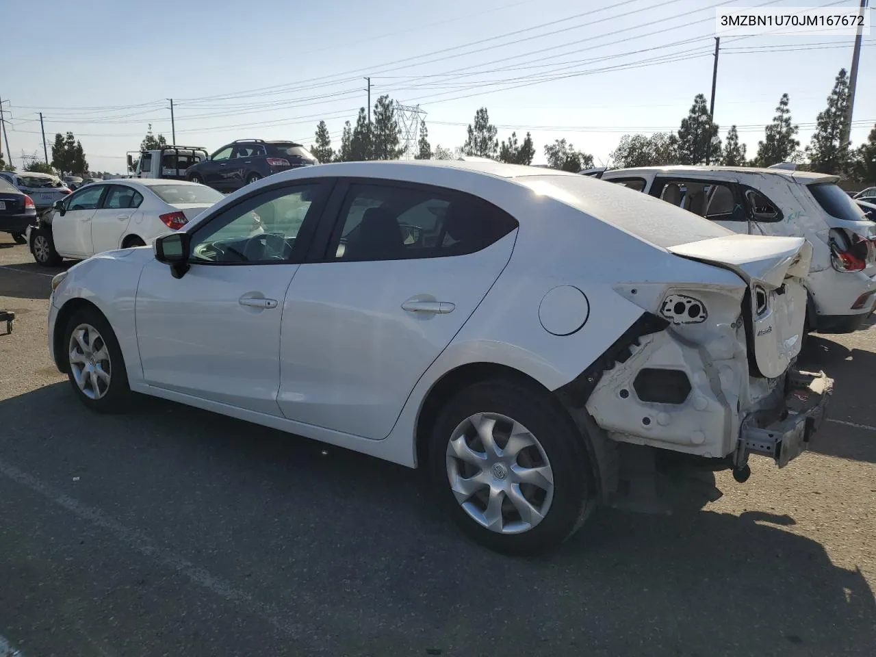 2018 Mazda 3 Sport VIN: 3MZBN1U70JM167672 Lot: 72068384