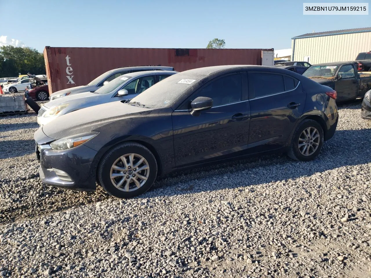 2018 Mazda 3 Sport VIN: 3MZBN1U79JM159215 Lot: 72124554