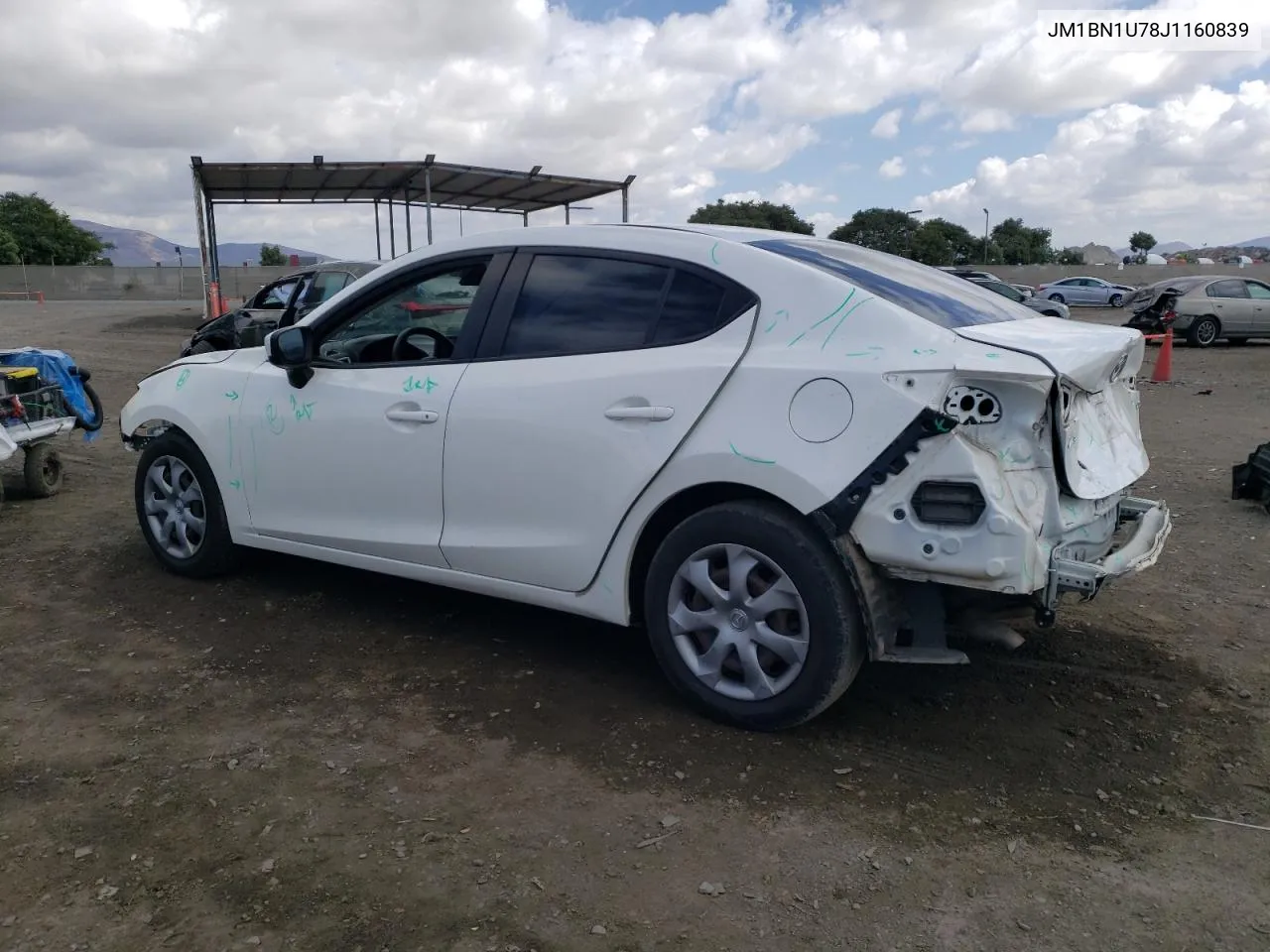 JM1BN1U78J1160839 2018 Mazda 3 Sport