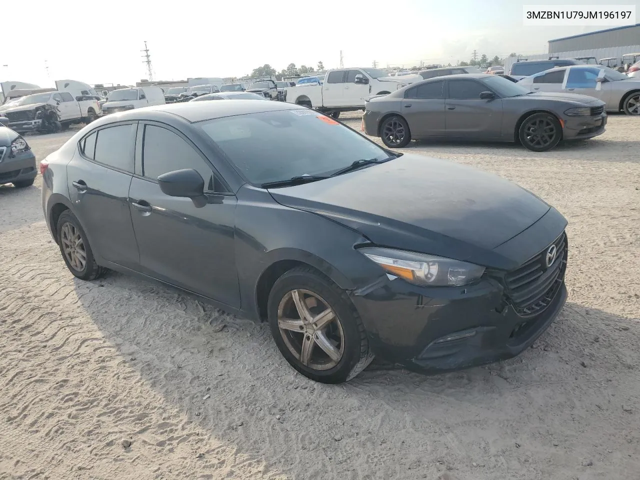 2018 Mazda 3 Sport VIN: 3MZBN1U79JM196197 Lot: 72287504