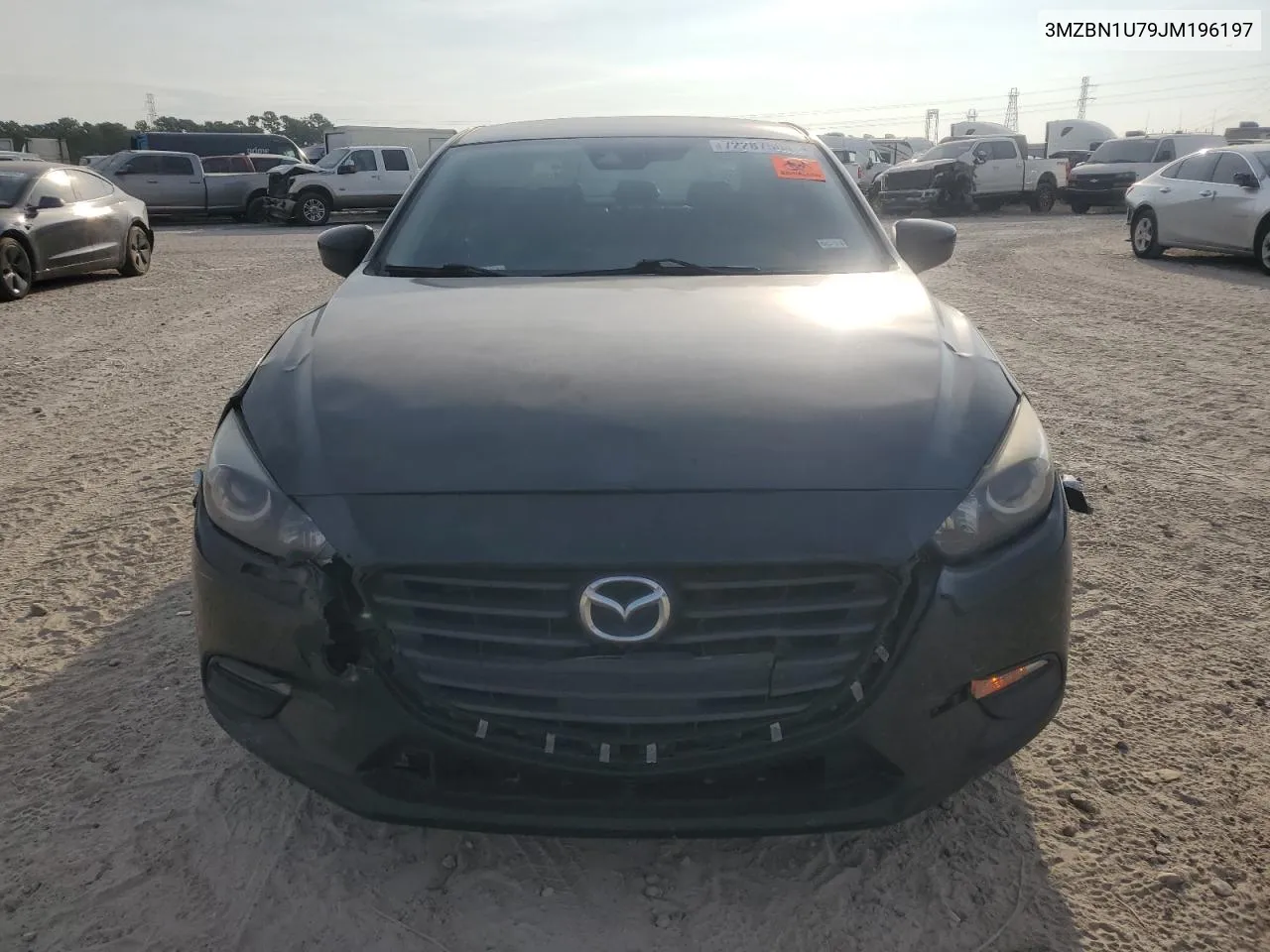 2018 Mazda 3 Sport VIN: 3MZBN1U79JM196197 Lot: 72287504