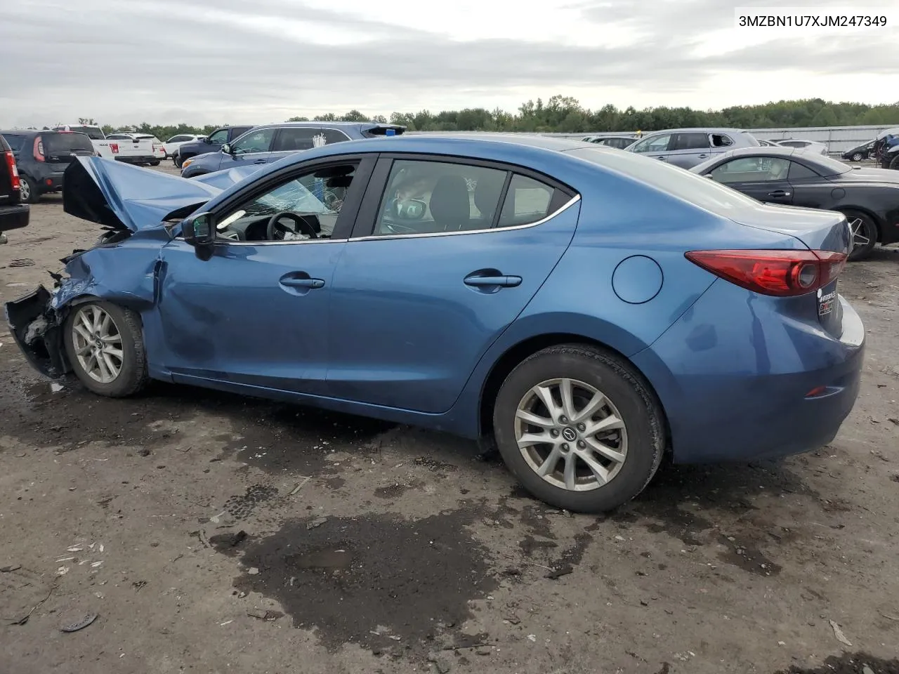 3MZBN1U7XJM247349 2018 Mazda 3 Sport