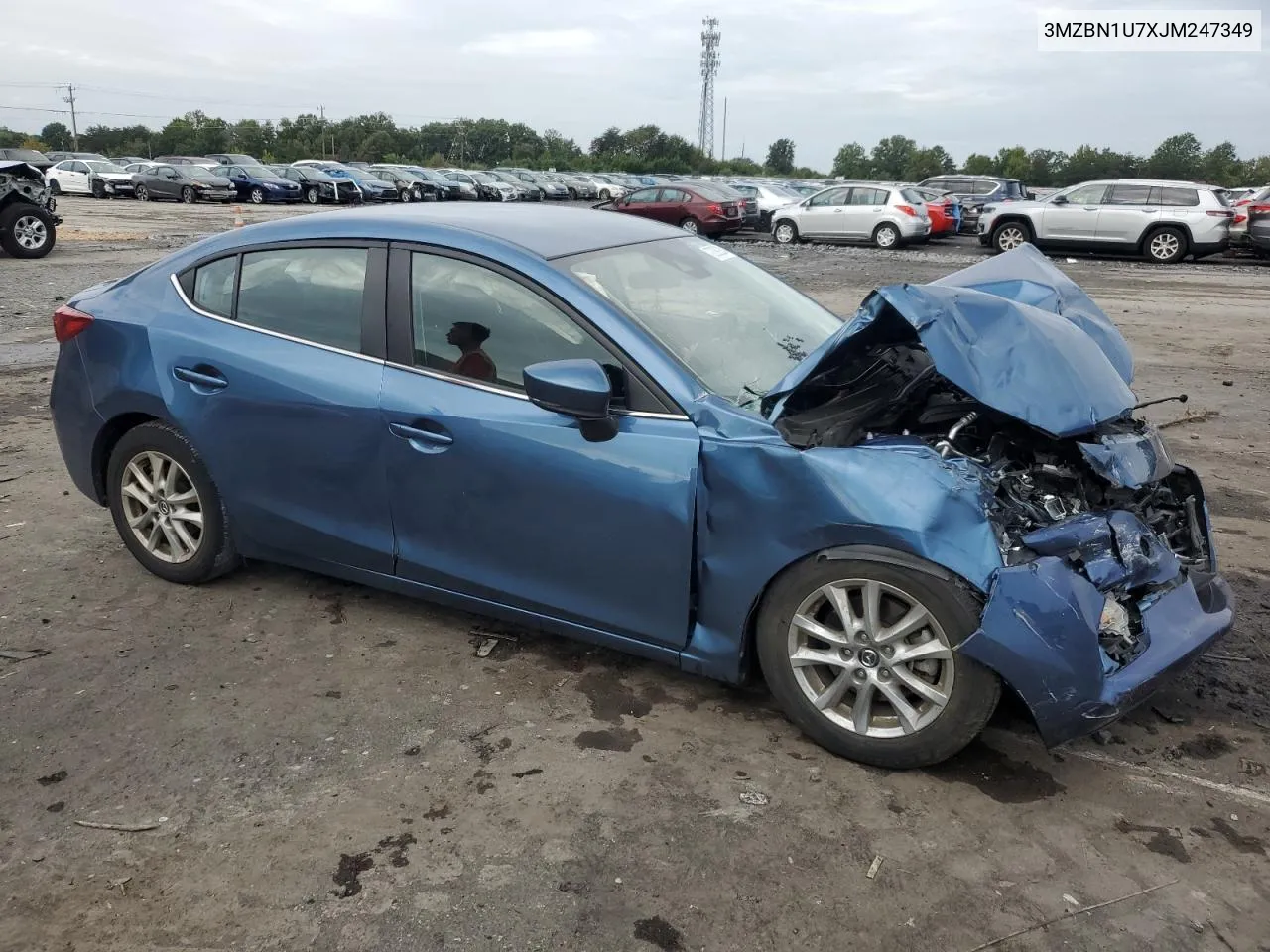 3MZBN1U7XJM247349 2018 Mazda 3 Sport