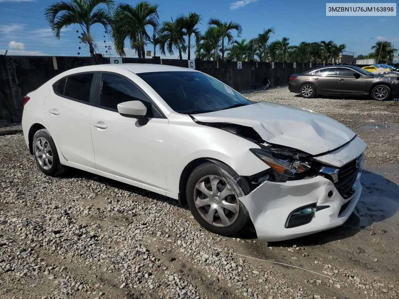 2018 Mazda 3 Sport VIN: 3MZBN1U76JM163898 Lot: 72311374