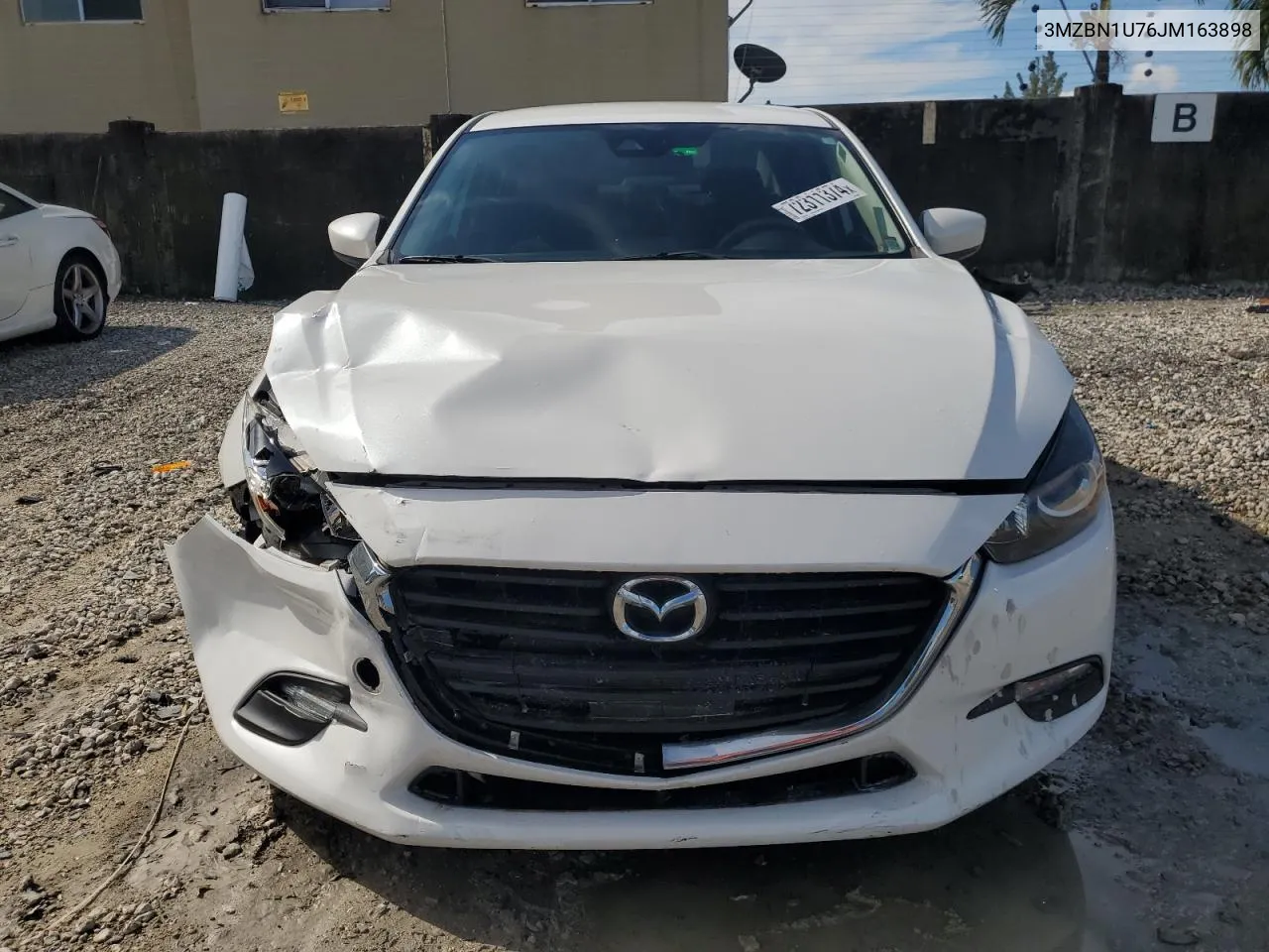 2018 Mazda 3 Sport VIN: 3MZBN1U76JM163898 Lot: 72311374