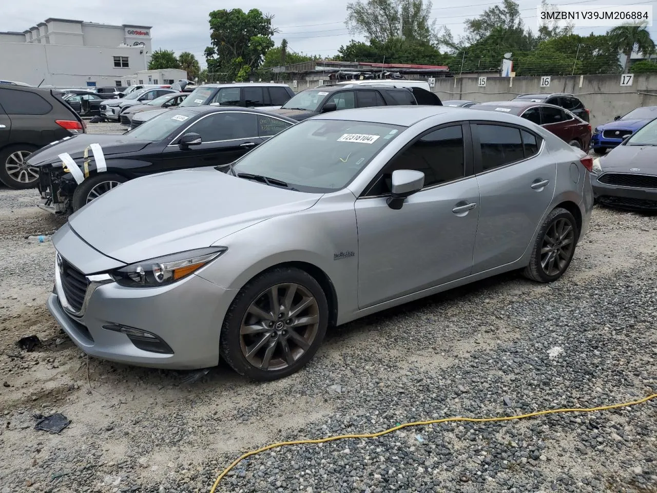 3MZBN1V39JM206884 2018 Mazda 3 Touring