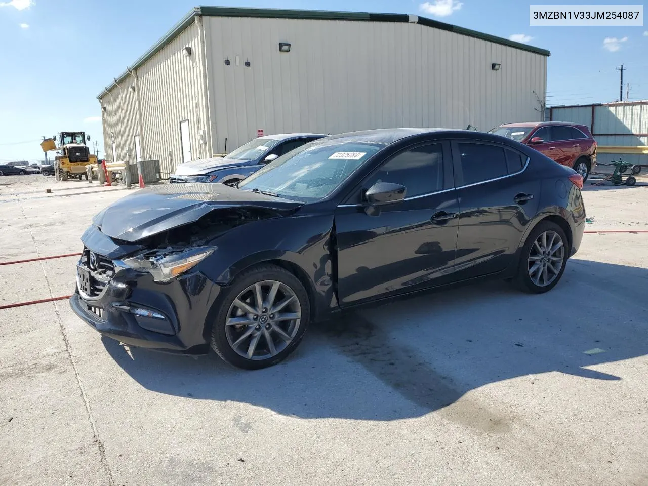 2018 Mazda 3 Touring VIN: 3MZBN1V33JM254087 Lot: 72325284