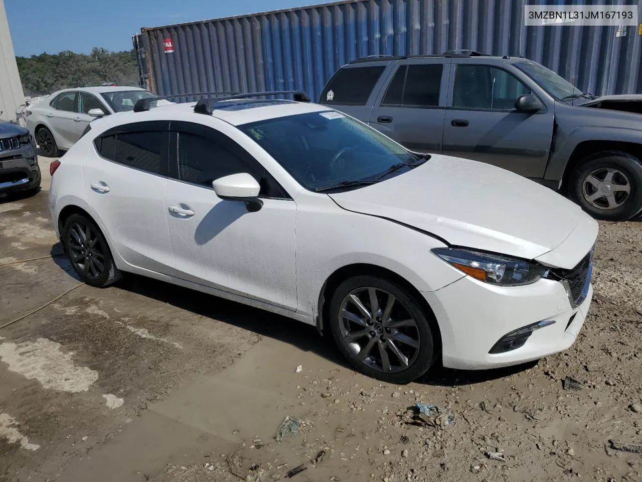 2018 Mazda 3 Touring VIN: 3MZBN1L31JM167193 Lot: 72353434