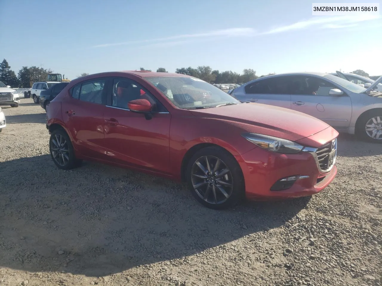 2018 Mazda 3 Grand Touring VIN: 3MZBN1M38JM158618 Lot: 72415324