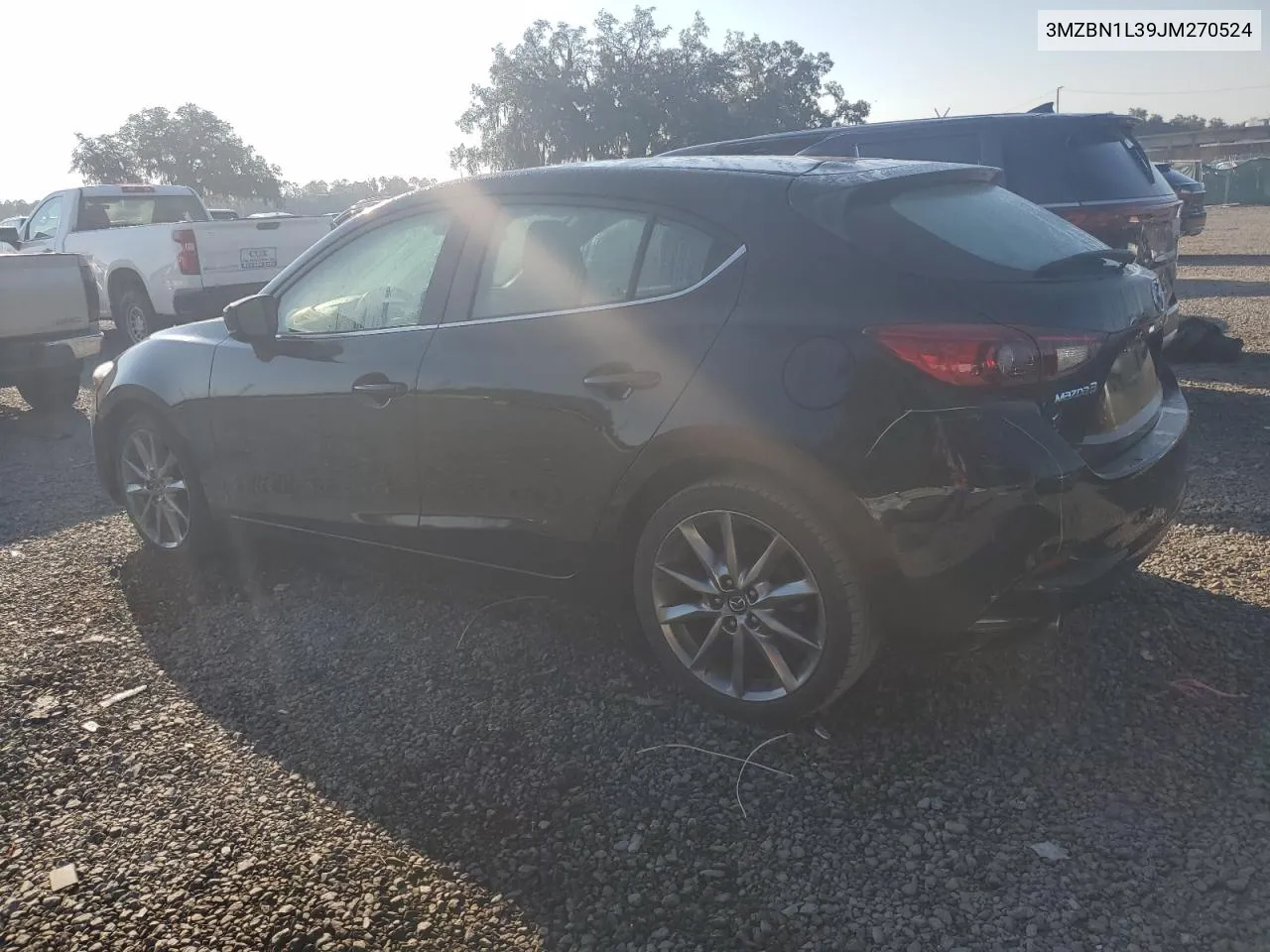 2018 Mazda 3 Touring VIN: 3MZBN1L39JM270524 Lot: 72416234