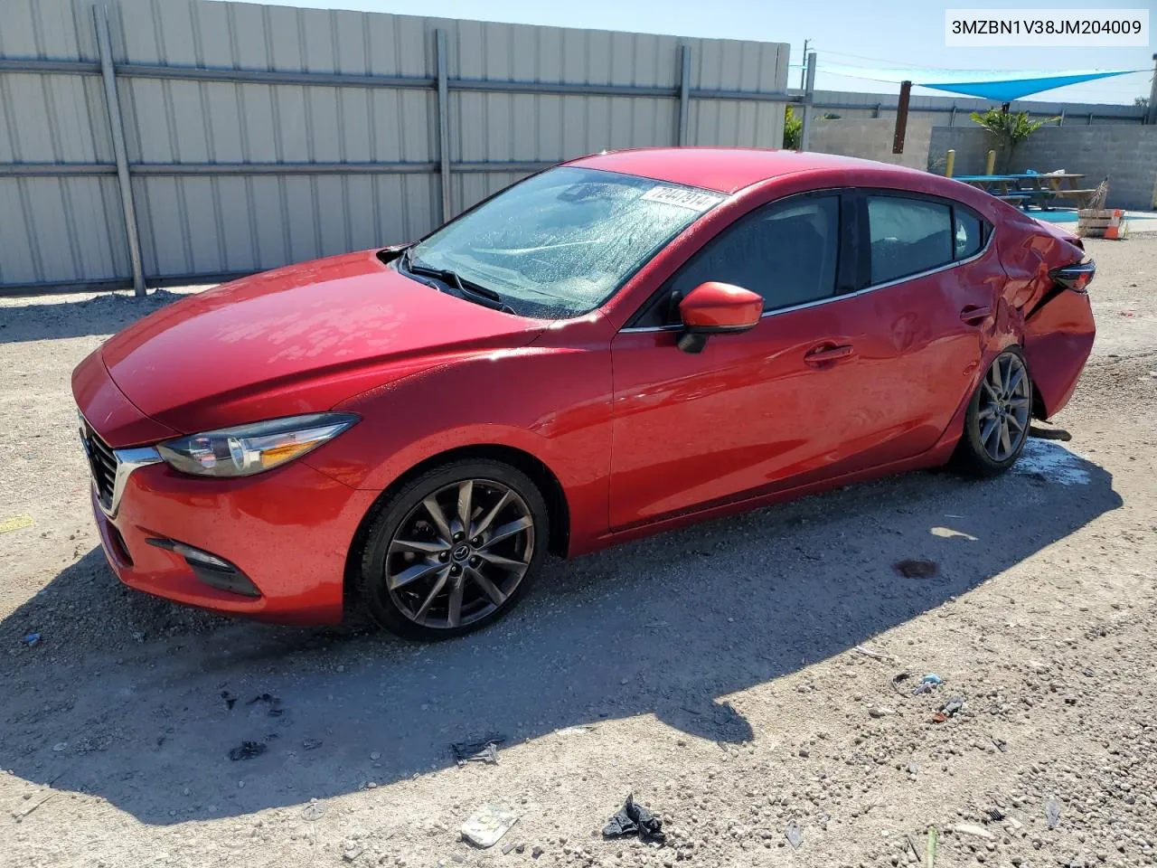 3MZBN1V38JM204009 2018 Mazda 3 Touring