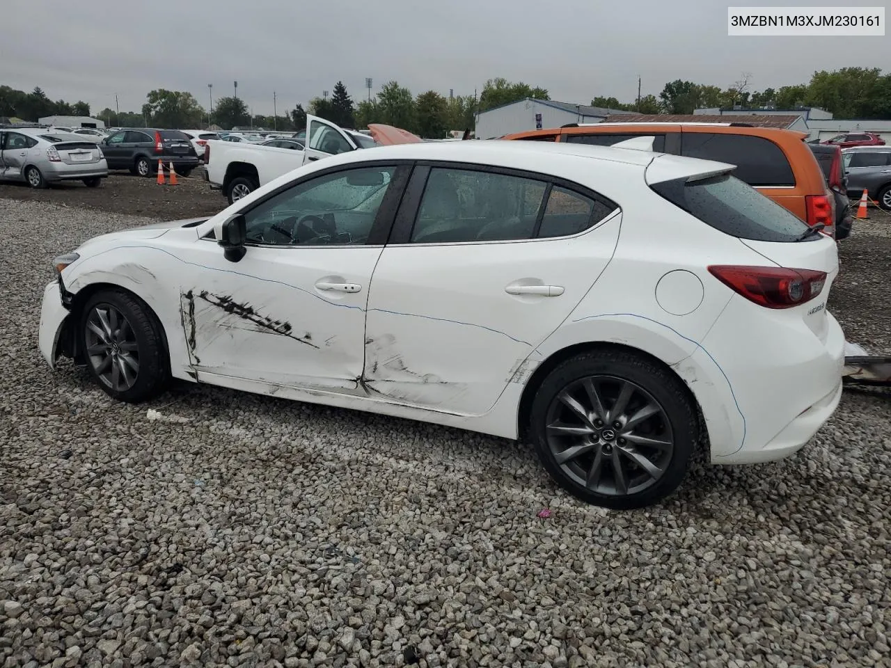 2018 Mazda 3 Grand Touring VIN: 3MZBN1M3XJM230161 Lot: 72459904