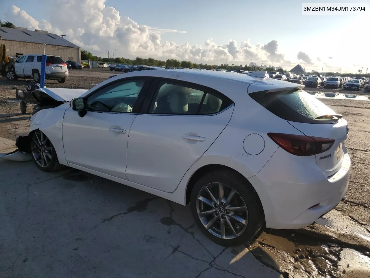 2018 Mazda 3 Grand Touring VIN: 3MZBN1M34JM173794 Lot: 72577034