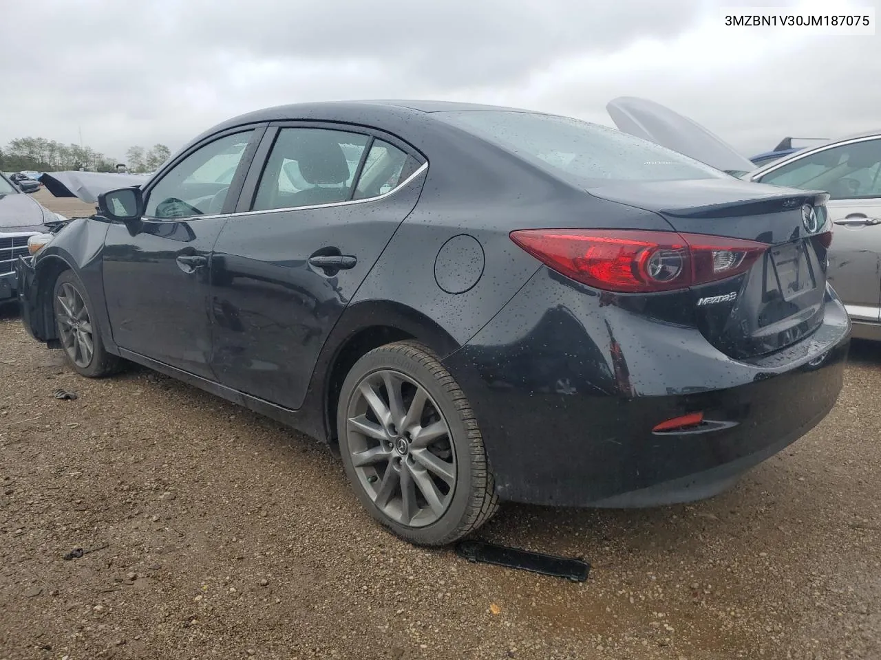 2018 Mazda 3 Touring VIN: 3MZBN1V30JM187075 Lot: 72795134