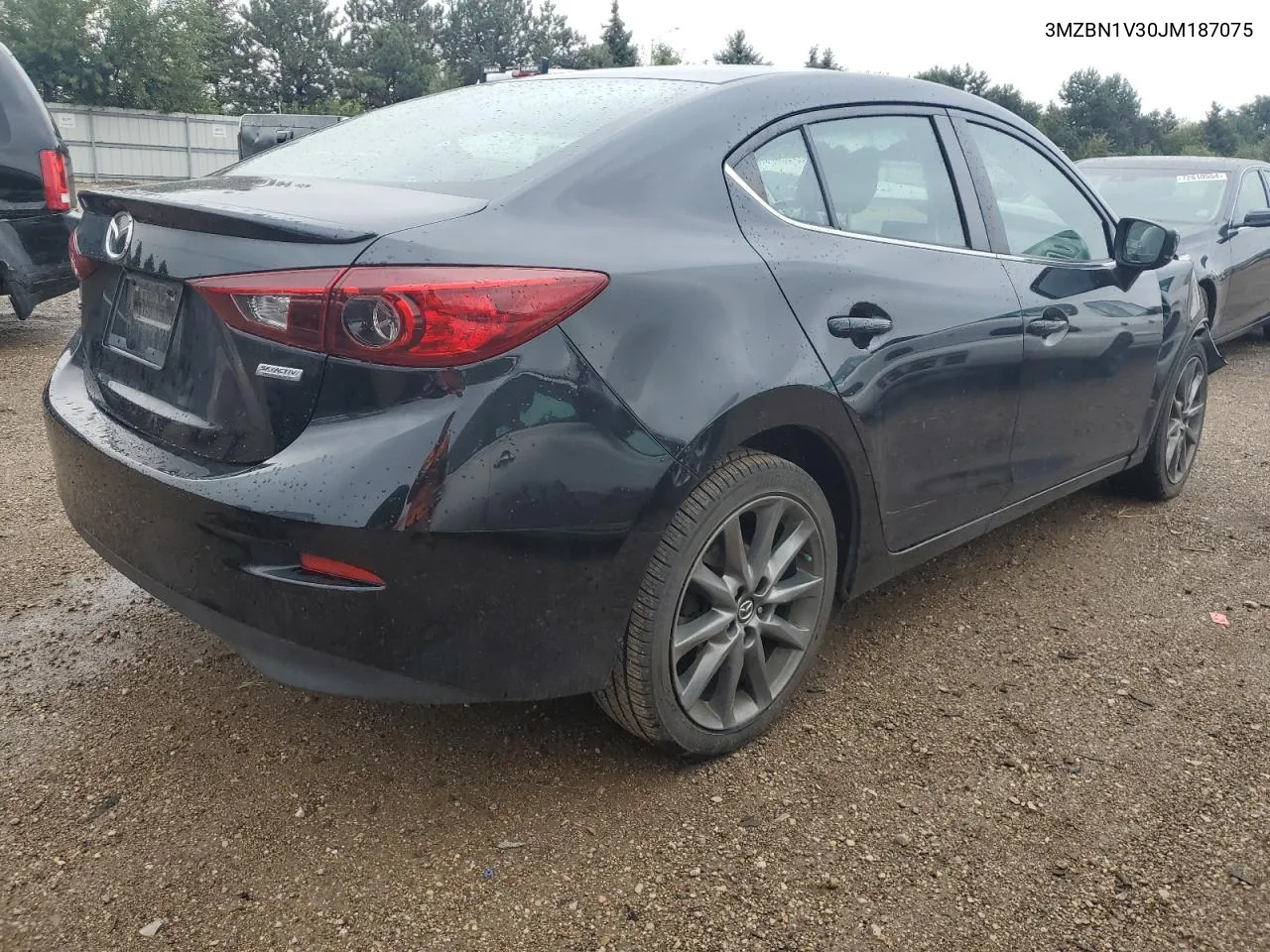 2018 Mazda 3 Touring VIN: 3MZBN1V30JM187075 Lot: 72795134