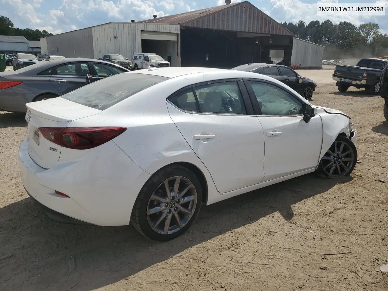 2018 Mazda 3 Grand Touring VIN: 3MZBN1W31JM212998 Lot: 73176994