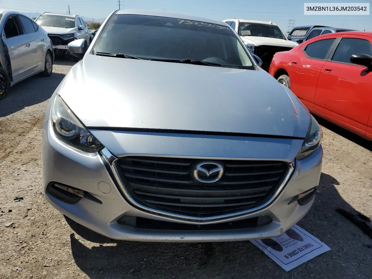 3MZBN1L36JM203542 2018 Mazda 3 Touring