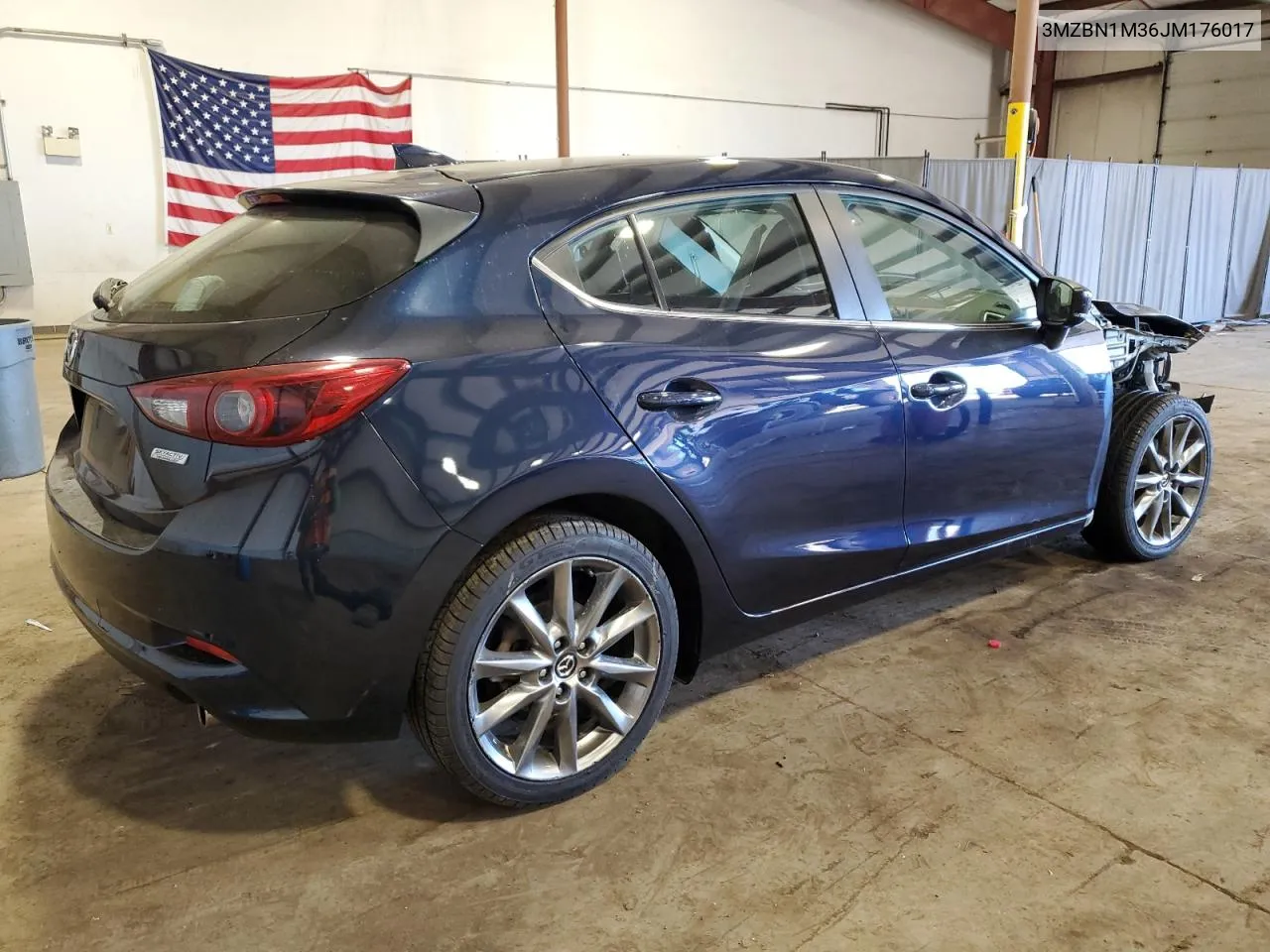 2018 Mazda 3 Grand Touring VIN: 3MZBN1M36JM176017 Lot: 73386834