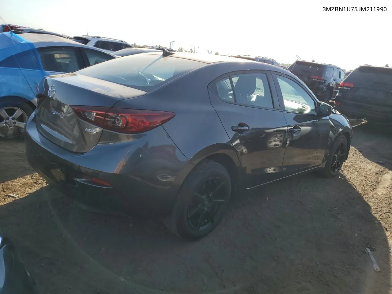 2018 Mazda 3 Sport VIN: 3MZBN1U75JM211990 Lot: 73389234