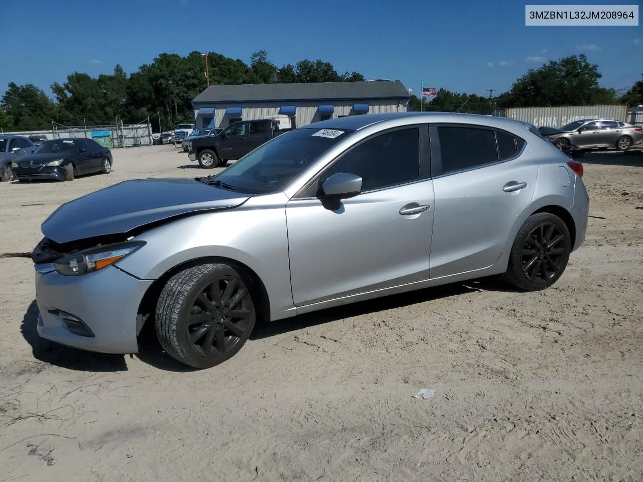 2018 Mazda 3 Touring VIN: 3MZBN1L32JM208964 Lot: 73460584