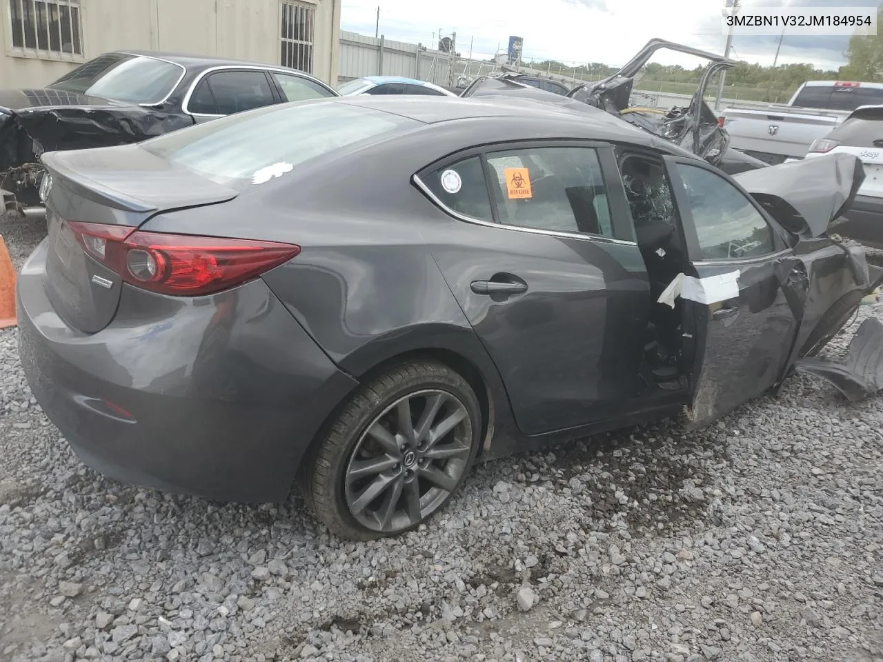 2018 Mazda 3 Touring VIN: 3MZBN1V32JM184954 Lot: 73482014