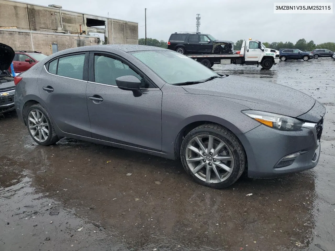 2018 Mazda 3 Touring VIN: 3MZBN1V35JM252115 Lot: 73503744