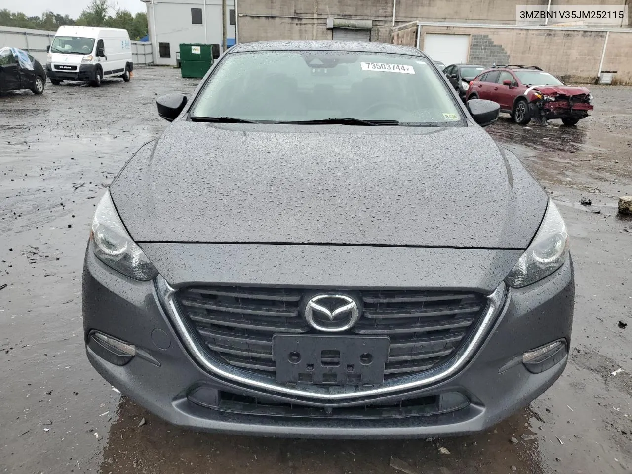 2018 Mazda 3 Touring VIN: 3MZBN1V35JM252115 Lot: 73503744