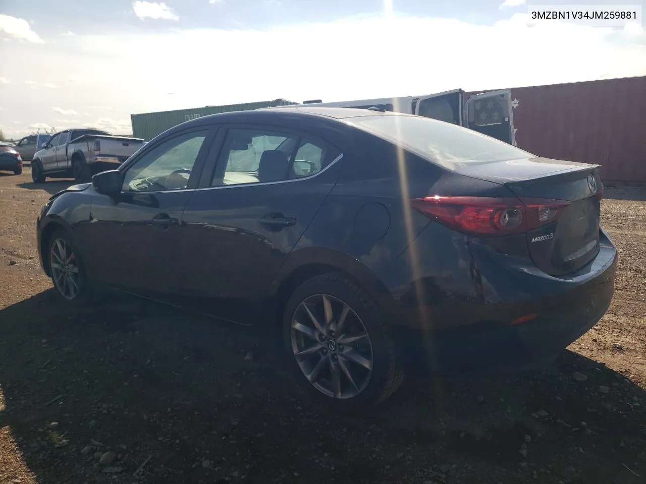 2018 Mazda 3 Touring VIN: 3MZBN1V34JM259881 Lot: 73713564