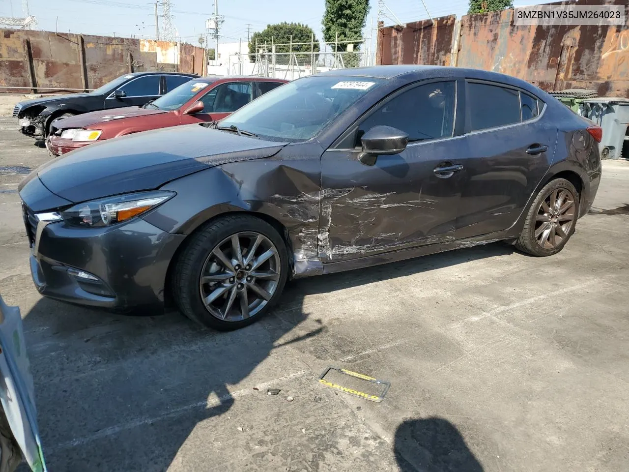 2018 Mazda 3 Touring VIN: 3MZBN1V35JM264023 Lot: 73797944