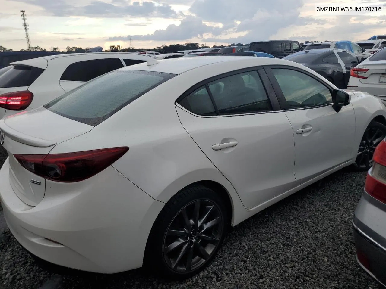 2018 Mazda 3 Grand Touring VIN: 3MZBN1W36JM170716 Lot: 73829624