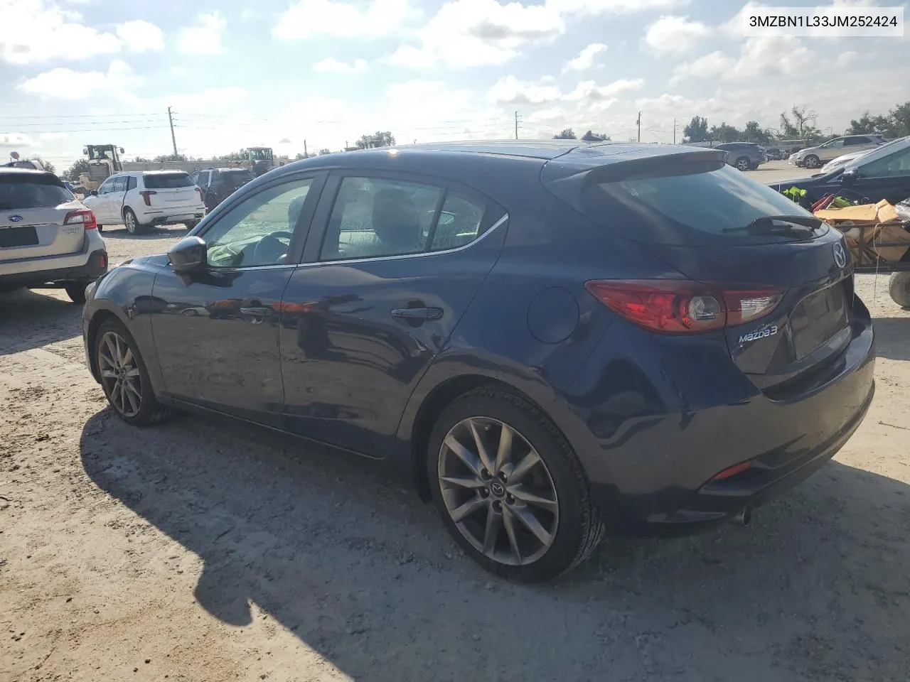 2018 Mazda 3 Touring VIN: 3MZBN1L33JM252424 Lot: 74095644