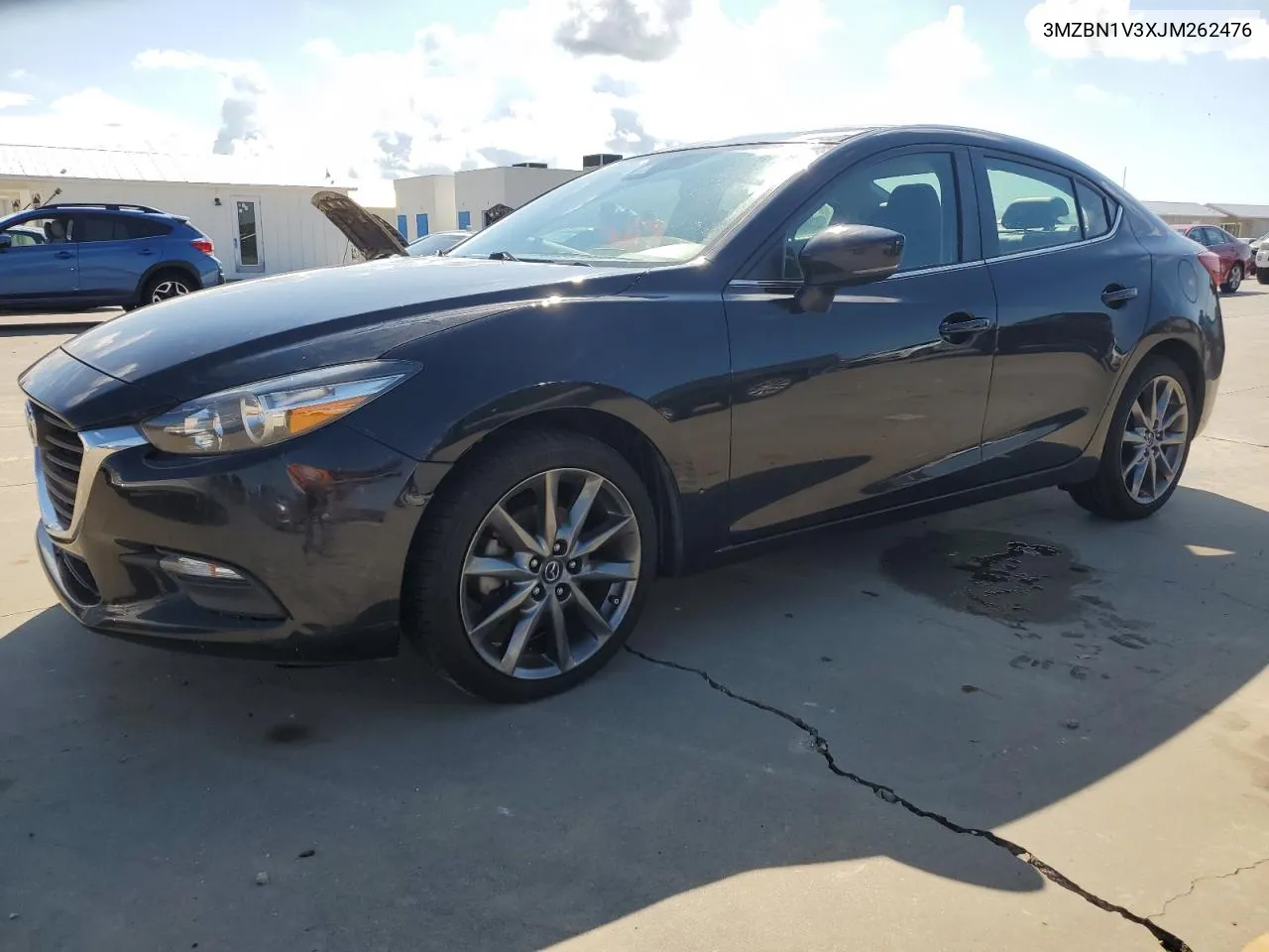 2018 Mazda 3 Touring VIN: 3MZBN1V3XJM262476 Lot: 74337674