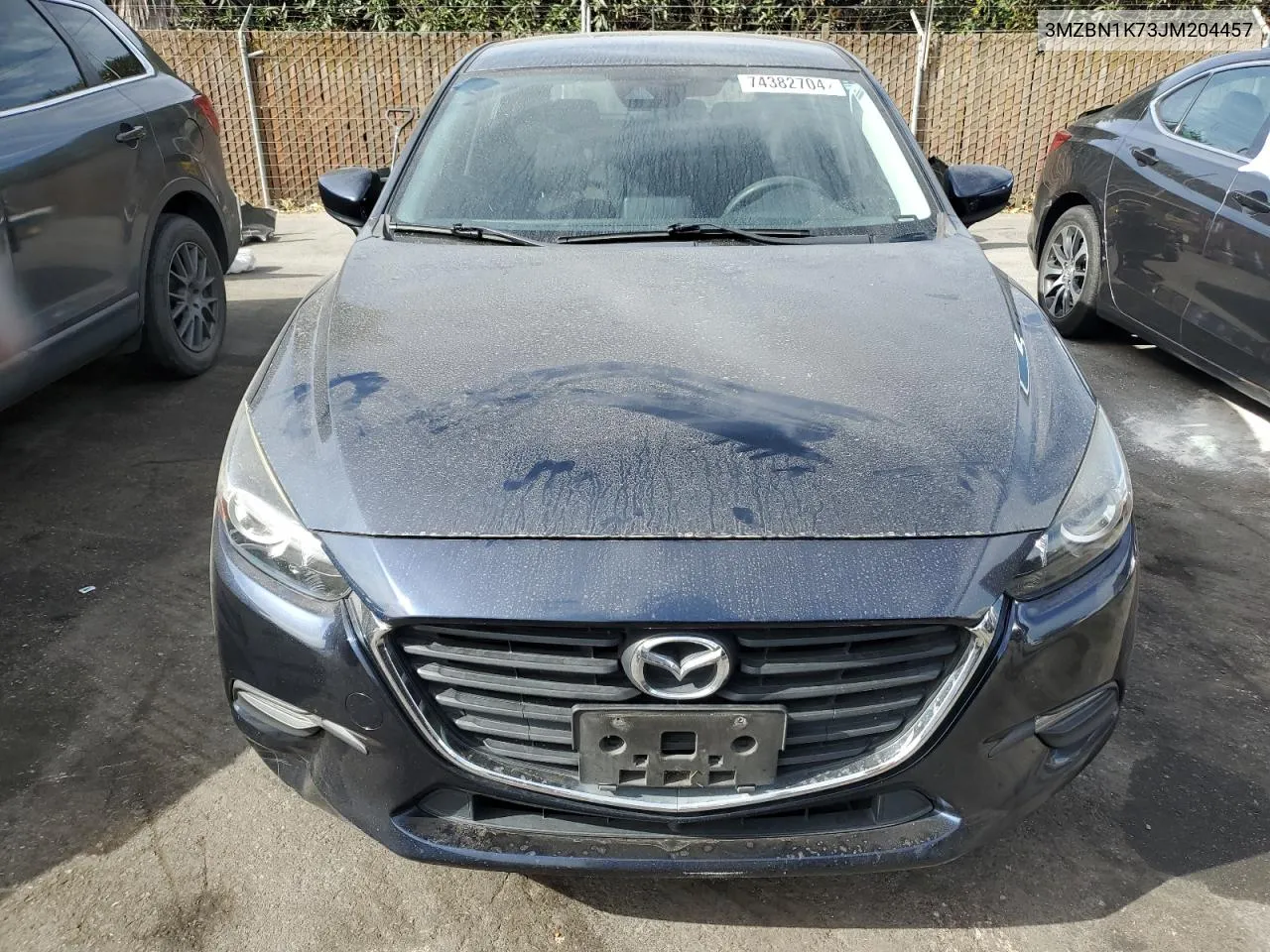 2018 Mazda 3 Sport VIN: 3MZBN1K73JM204457 Lot: 74382704