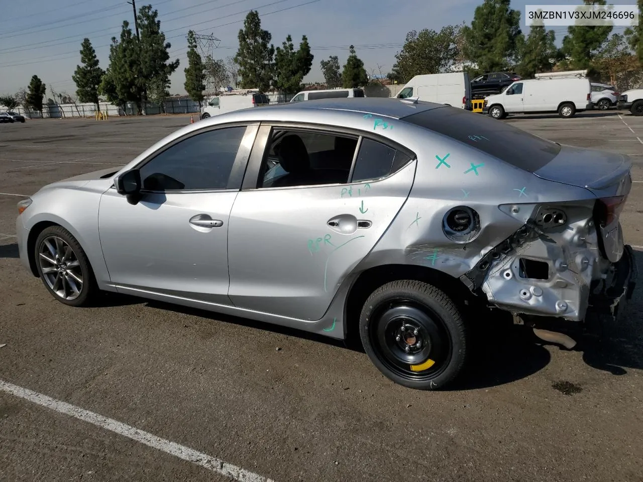 2018 Mazda 3 Touring VIN: 3MZBN1V3XJM246696 Lot: 74625414