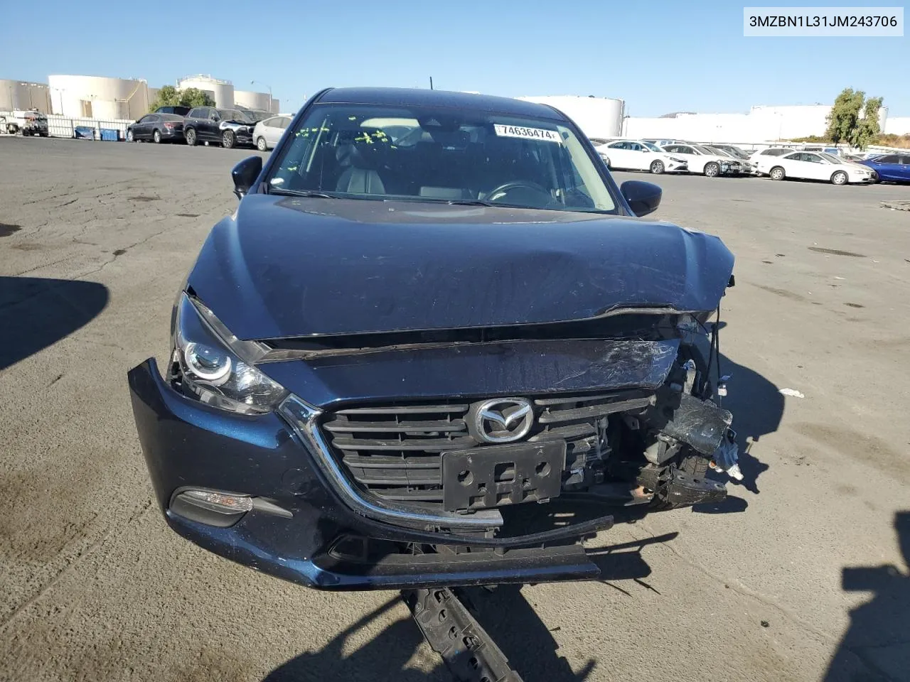 3MZBN1L31JM243706 2018 Mazda 3 Touring