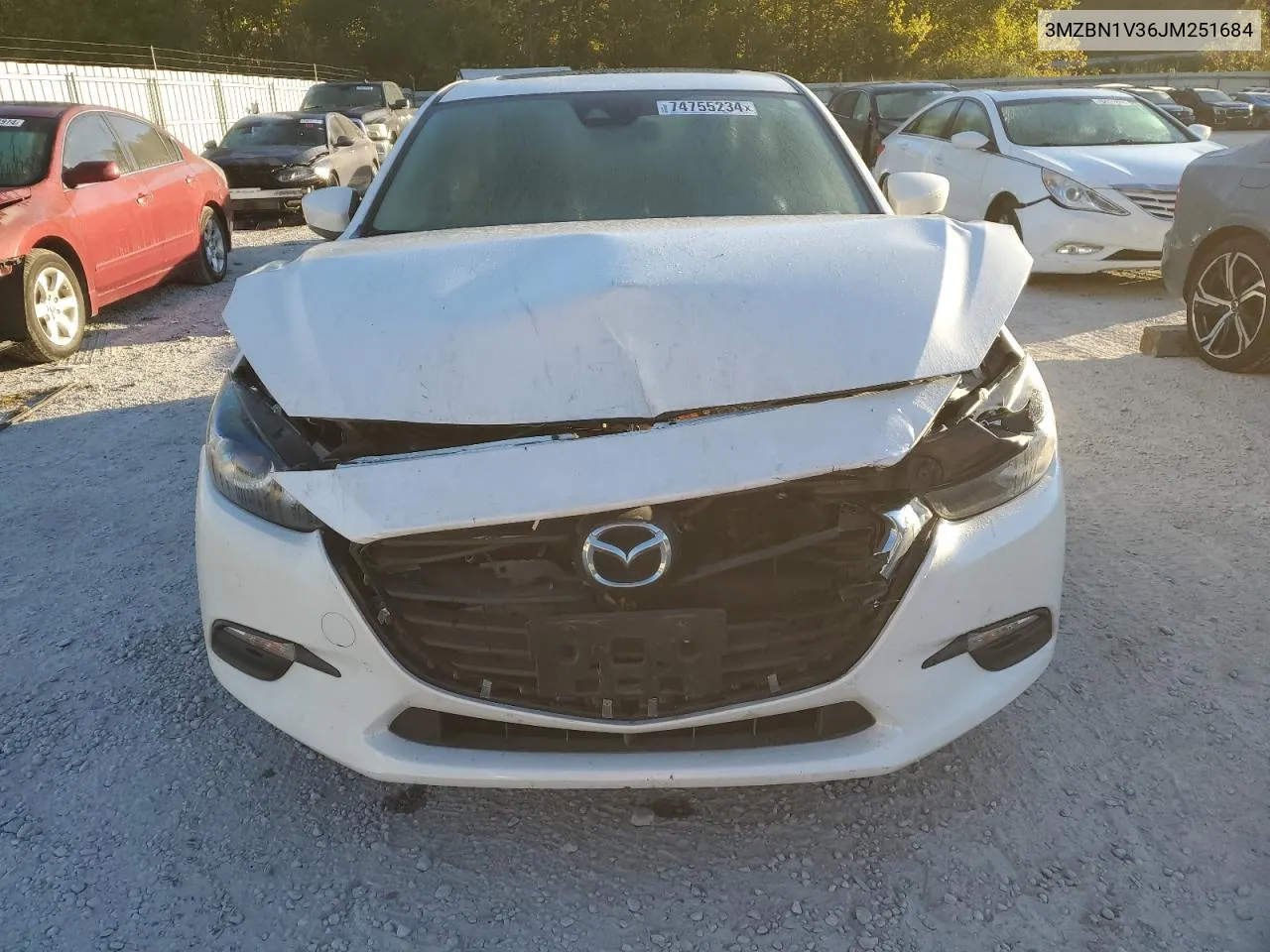 3MZBN1V36JM251684 2018 Mazda 3 Touring