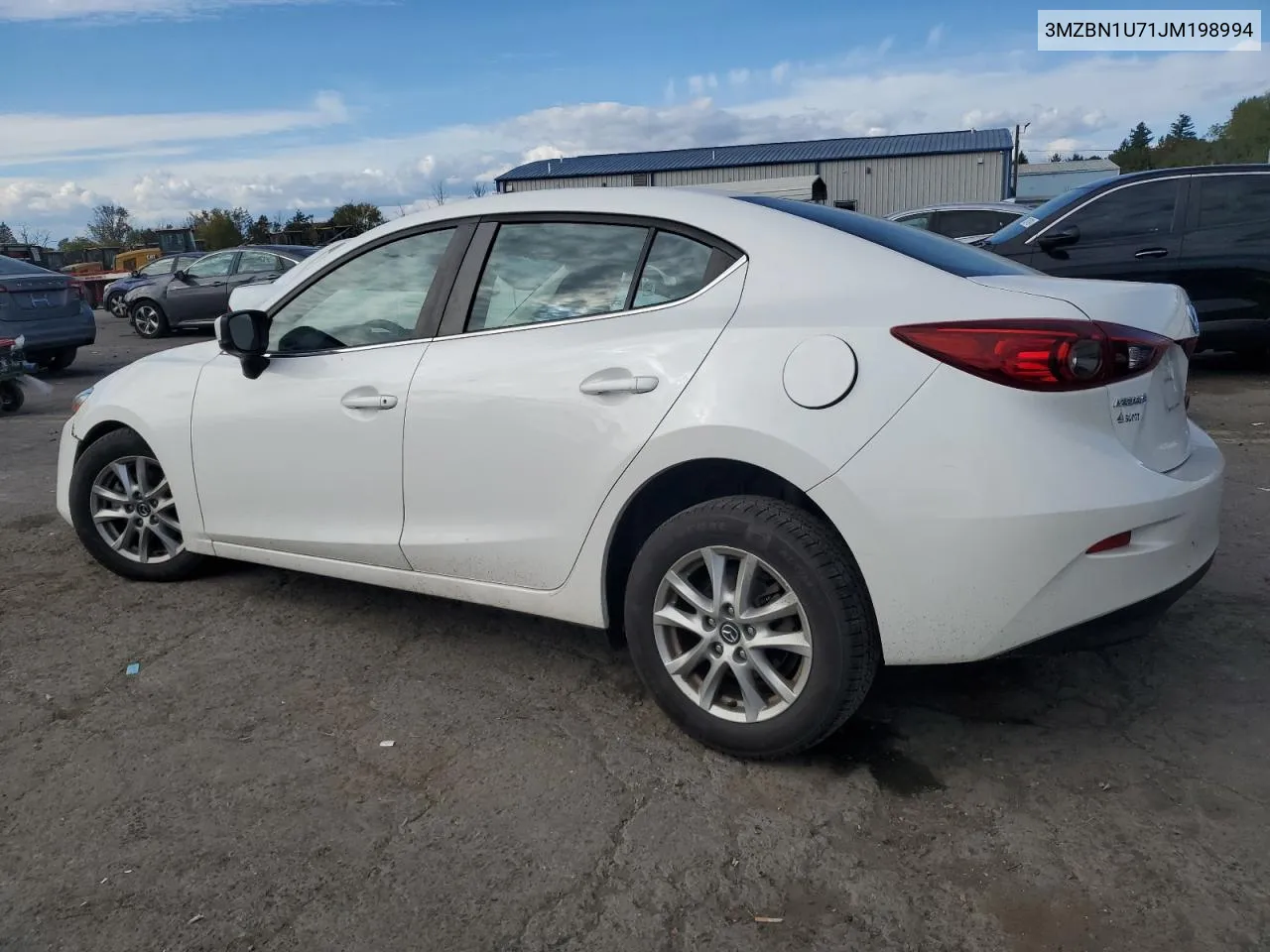 2018 Mazda 3 Sport VIN: 3MZBN1U71JM198994 Lot: 75065224