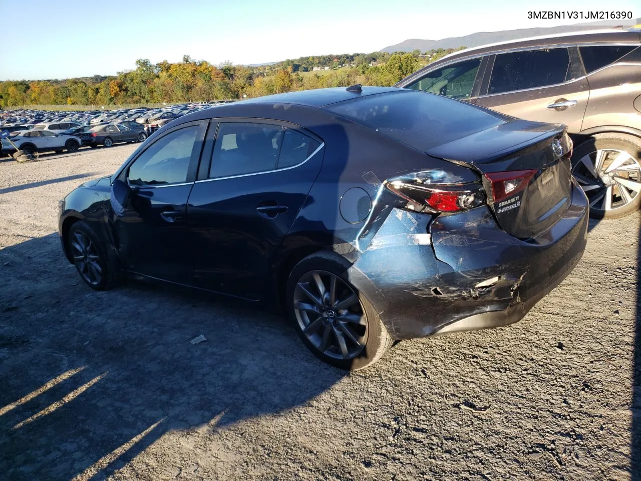 2018 Mazda 3 Touring VIN: 3MZBN1V31JM216390 Lot: 75516184