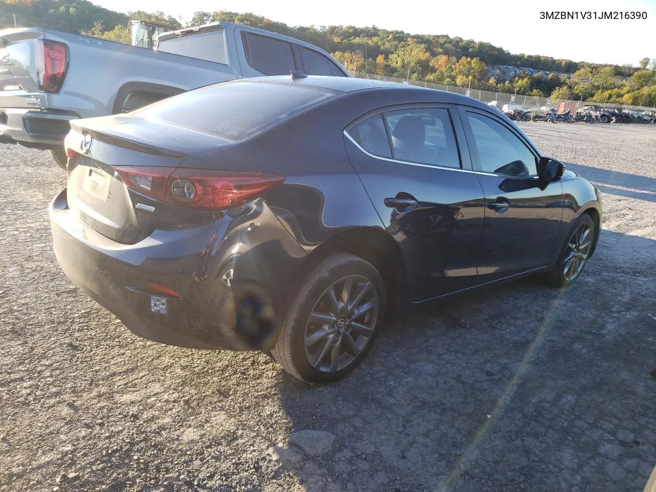 2018 Mazda 3 Touring VIN: 3MZBN1V31JM216390 Lot: 75516184