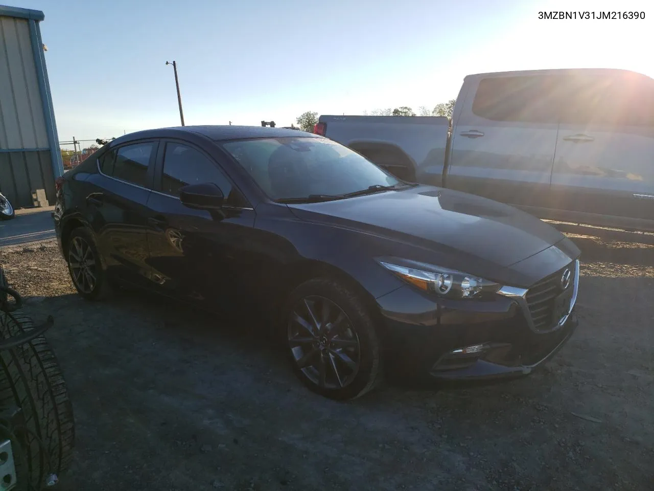 2018 Mazda 3 Touring VIN: 3MZBN1V31JM216390 Lot: 75516184