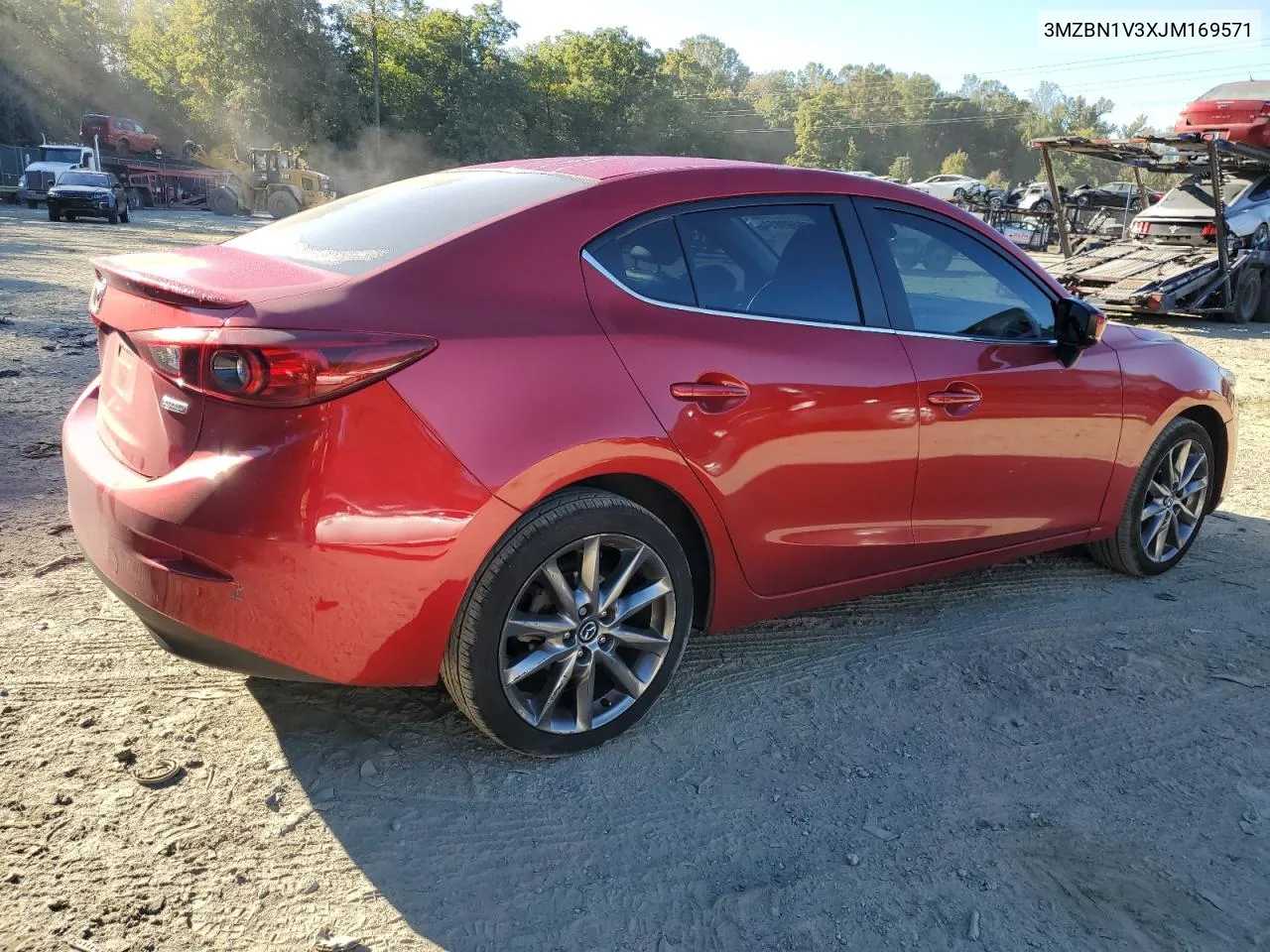 2018 Mazda 3 Touring VIN: 3MZBN1V3XJM169571 Lot: 75599854