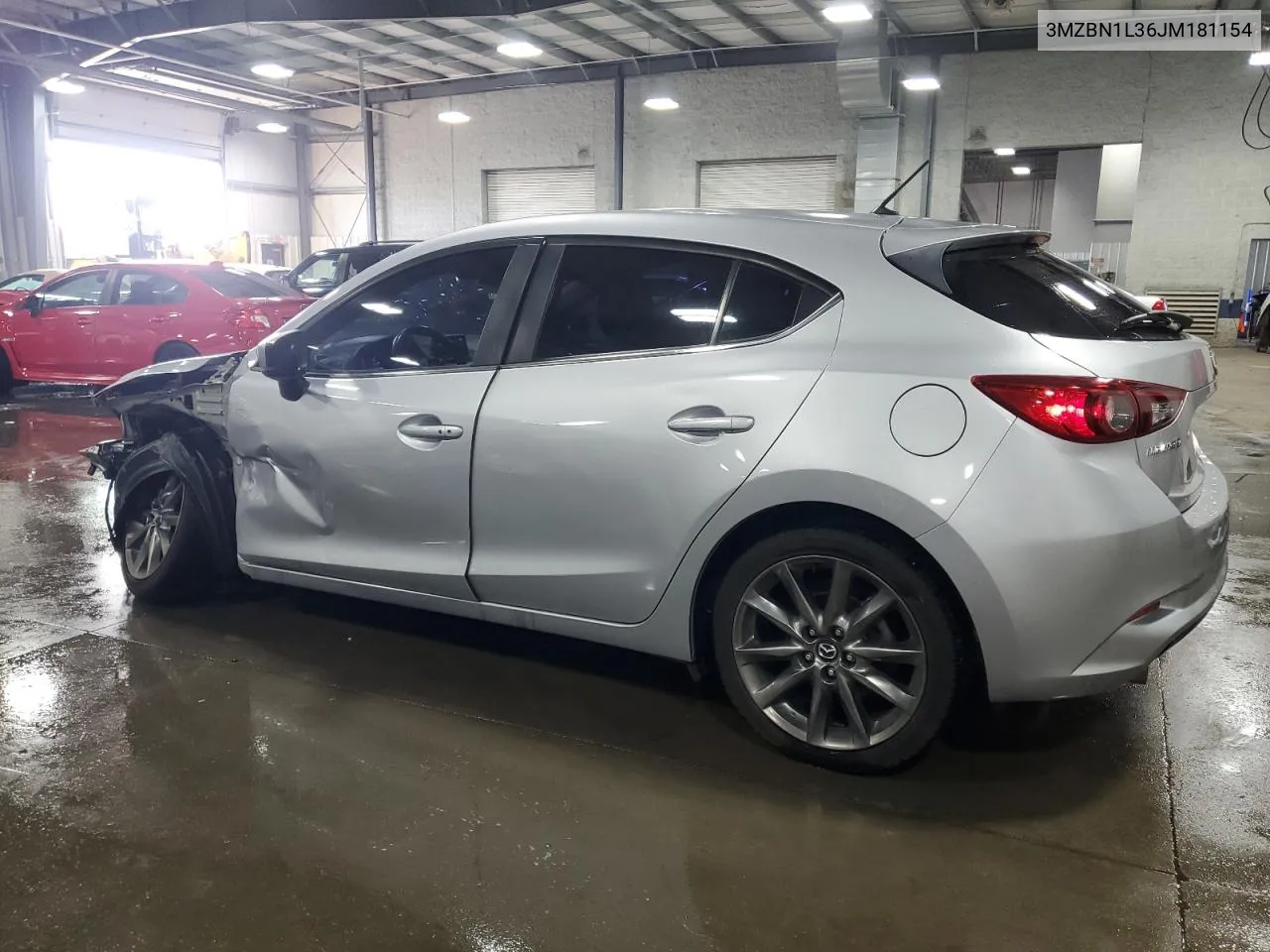 2018 Mazda 3 Touring VIN: 3MZBN1L36JM181154 Lot: 75718304