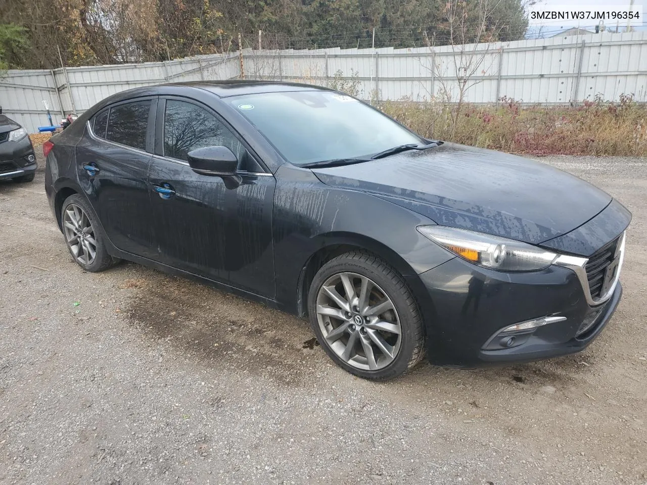 2018 Mazda 3 Grand Touring VIN: 3MZBN1W37JM196354 Lot: 76781714