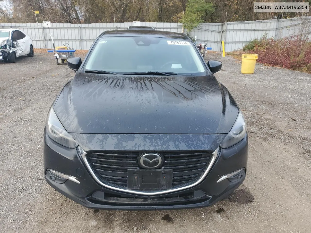 2018 Mazda 3 Grand Touring VIN: 3MZBN1W37JM196354 Lot: 76781714