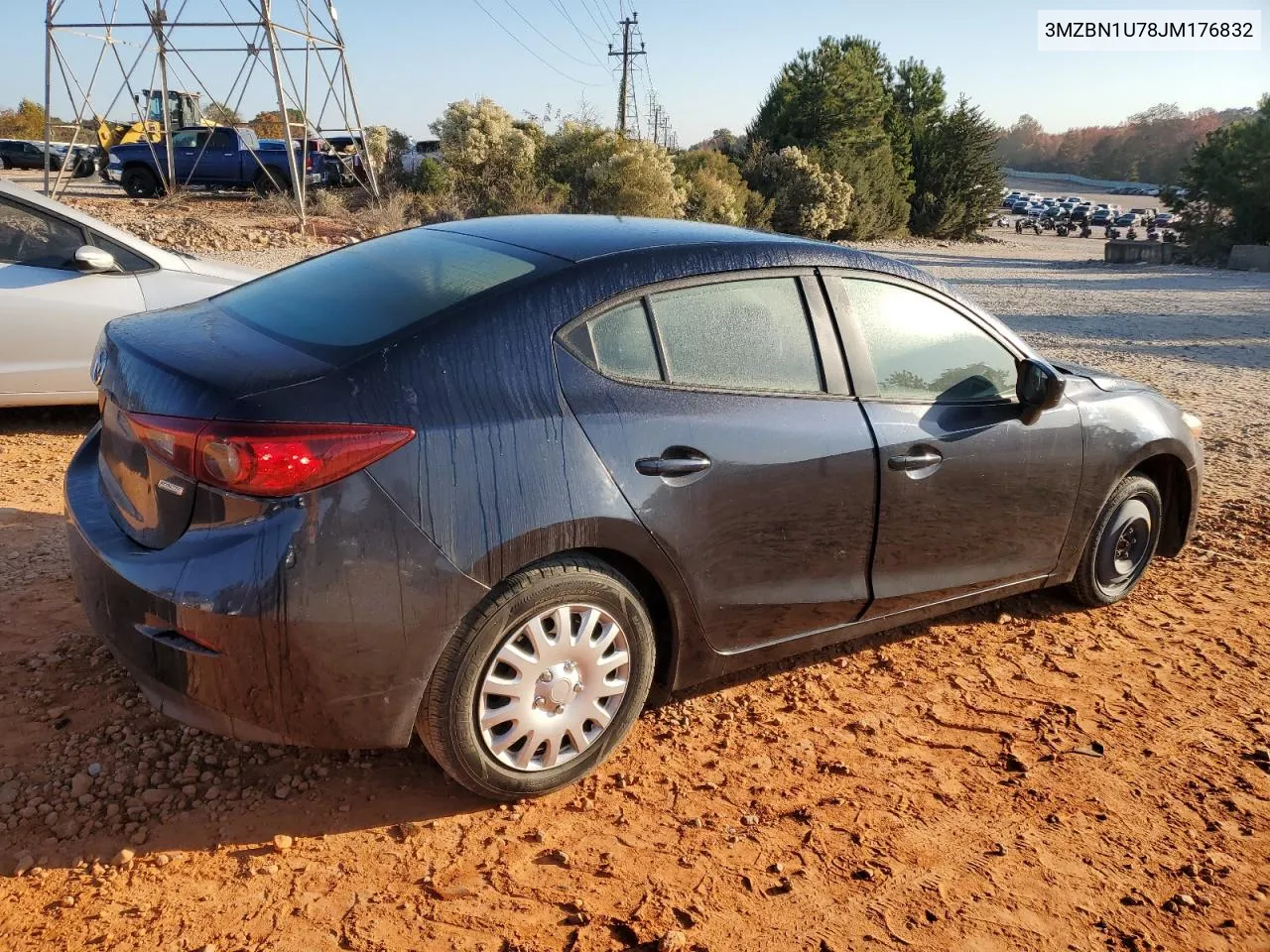 2018 Mazda 3 Sport VIN: 3MZBN1U78JM176832 Lot: 76792824