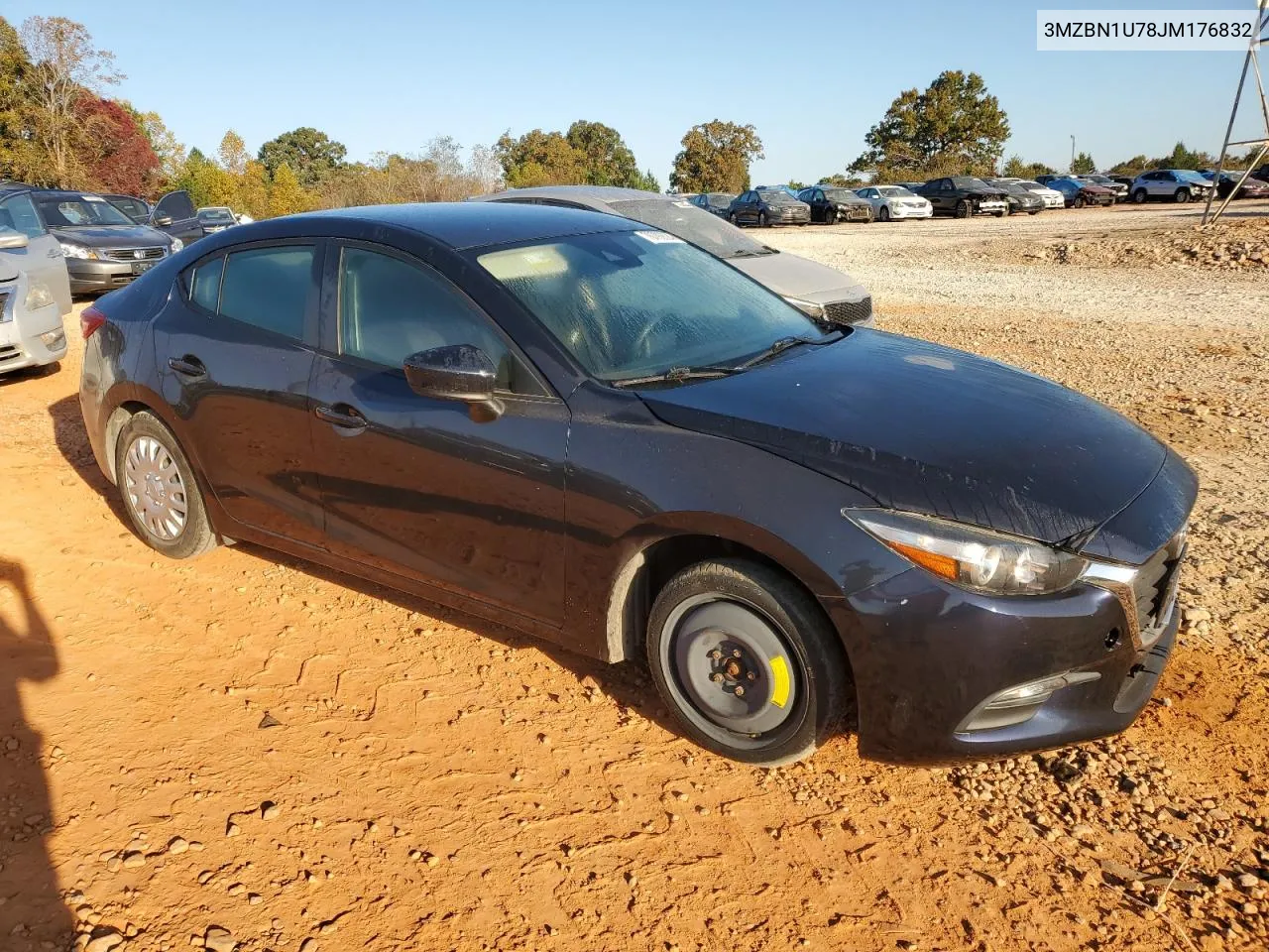 2018 Mazda 3 Sport VIN: 3MZBN1U78JM176832 Lot: 76792824