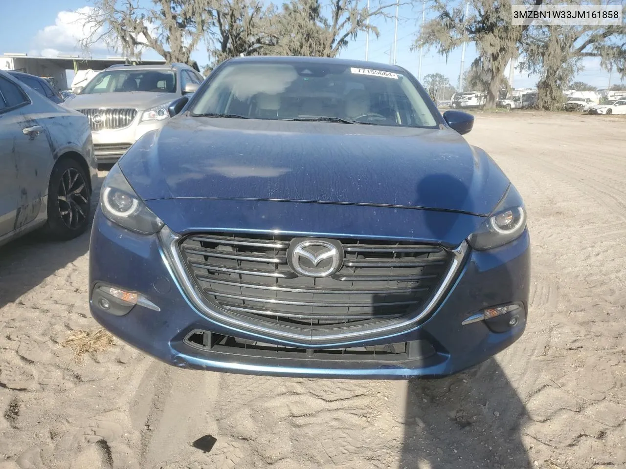 2018 Mazda 3 Grand Touring VIN: 3MZBN1W33JM161858 Lot: 77155664