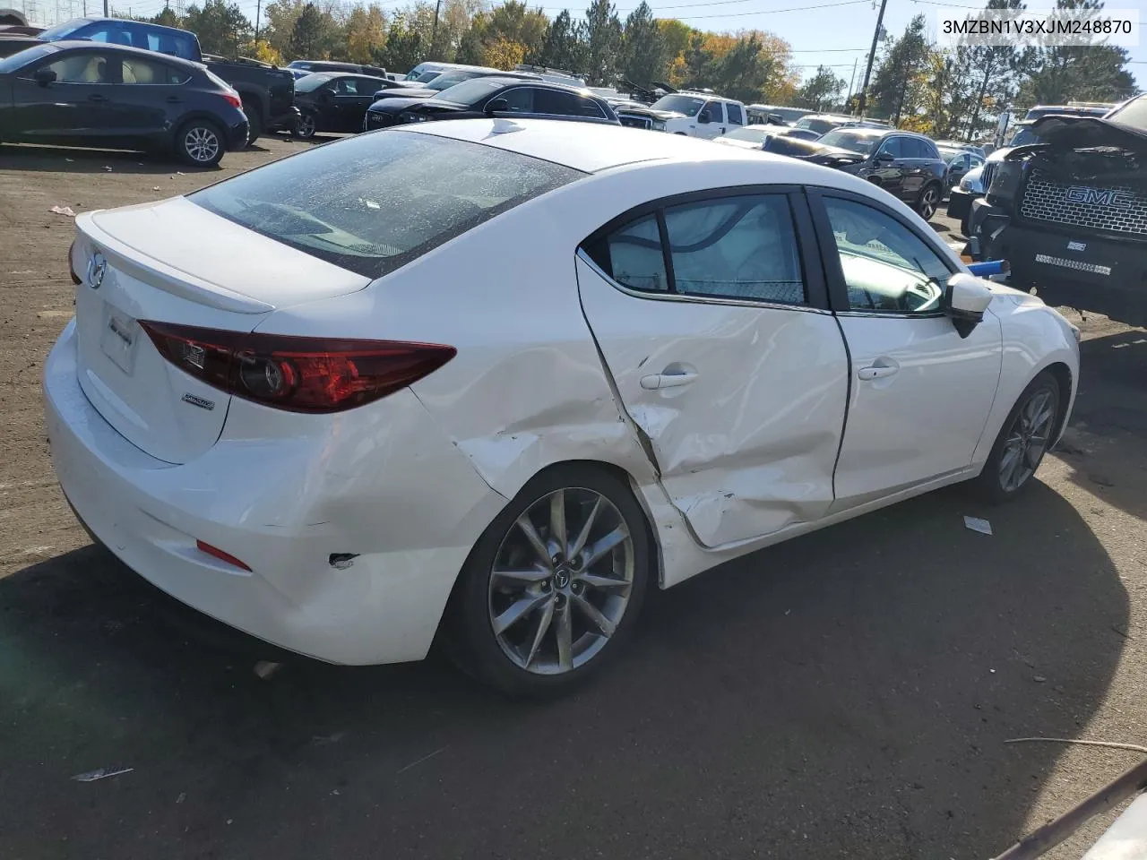 2018 Mazda 3 Touring VIN: 3MZBN1V3XJM248870 Lot: 77344324